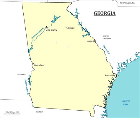 five capitals of georgia.